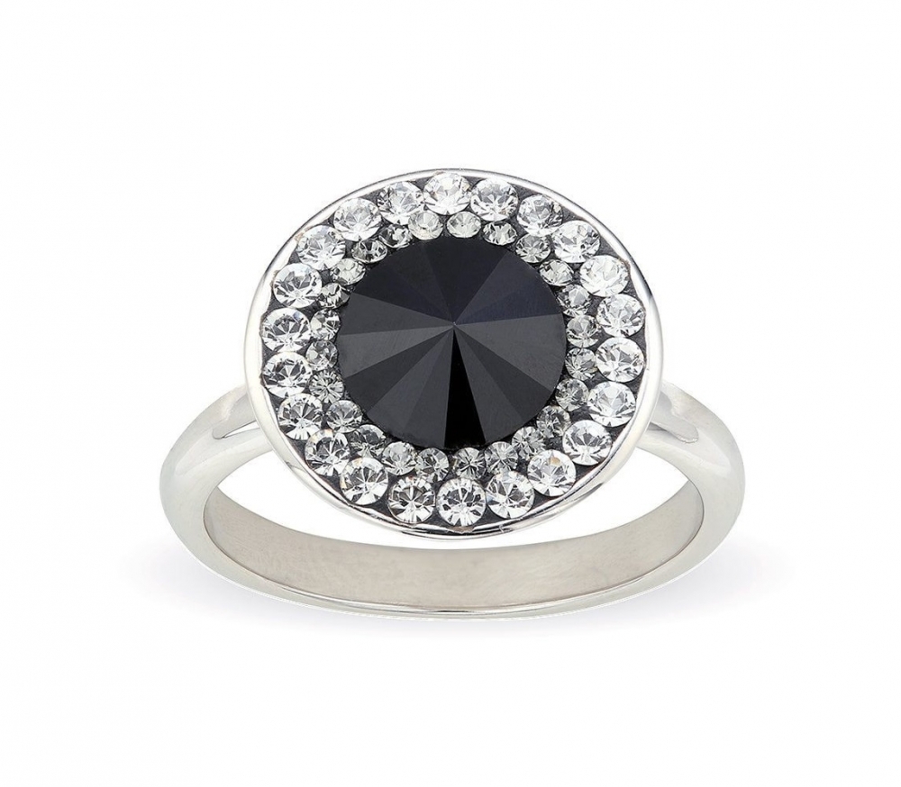Сребърен пръстен Rivoli Silver с кристали Swarovski в различни цветове